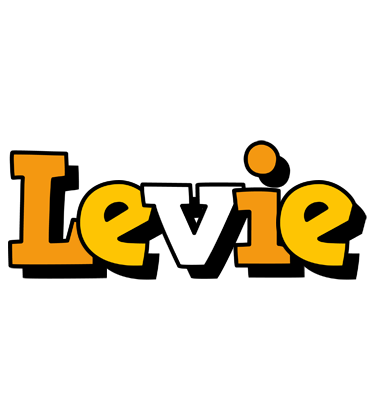 Levie cartoon logo