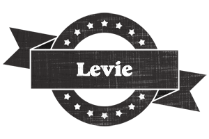 Levie grunge logo