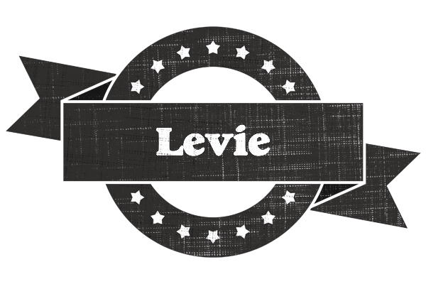 Levie grunge logo