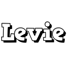 Levie snowing logo