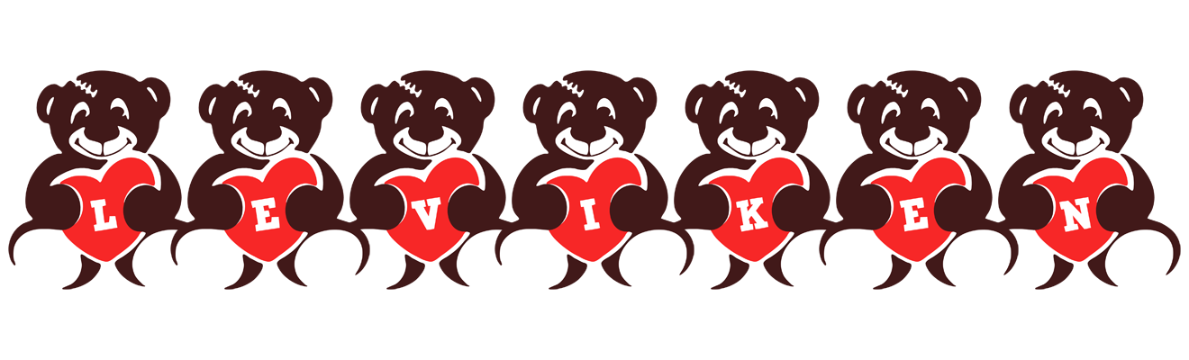 Leviken bear logo