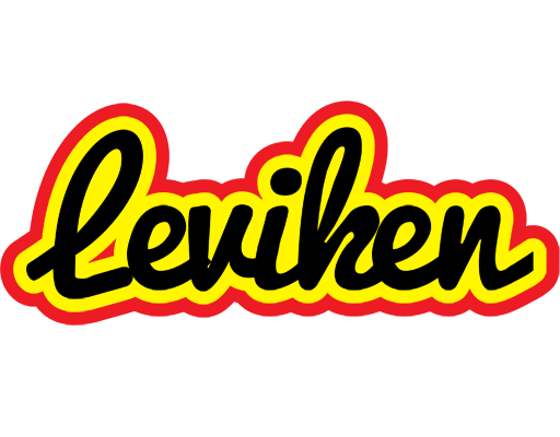 Leviken flaming logo