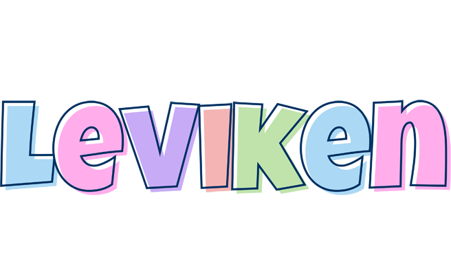 Leviken pastel logo