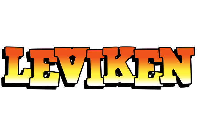 Leviken sunset logo