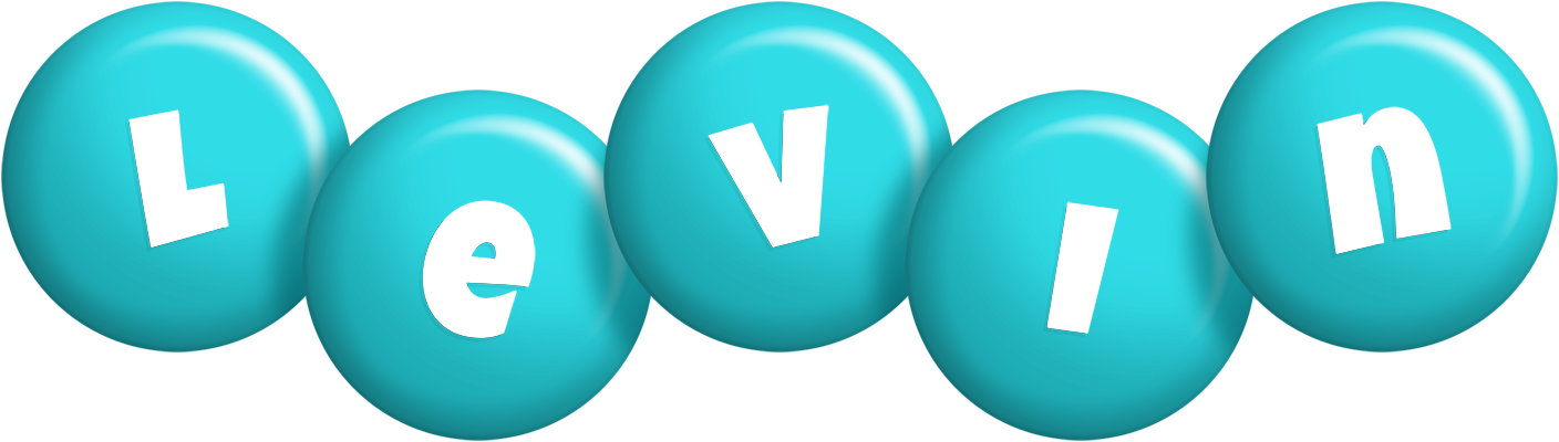 Levin candy-azur logo