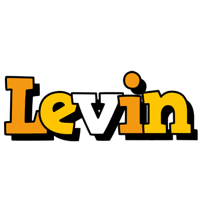 Levin cartoon logo