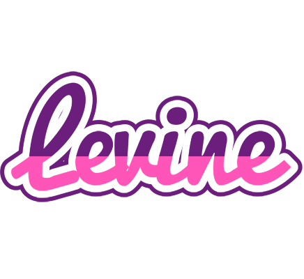 Levine cheerful logo