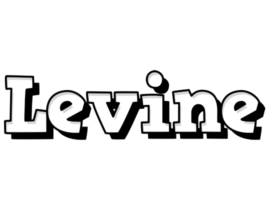 Levine snowing logo