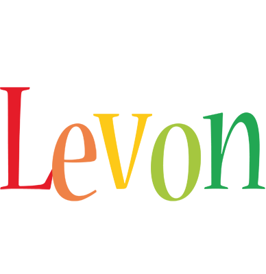 Levon birthday logo