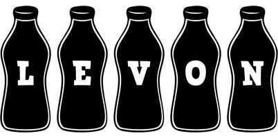 Levon bottle logo