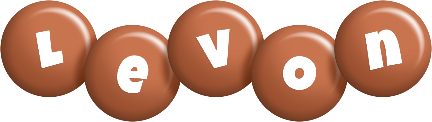 Levon candy-brown logo