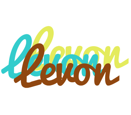 Levon cupcake logo