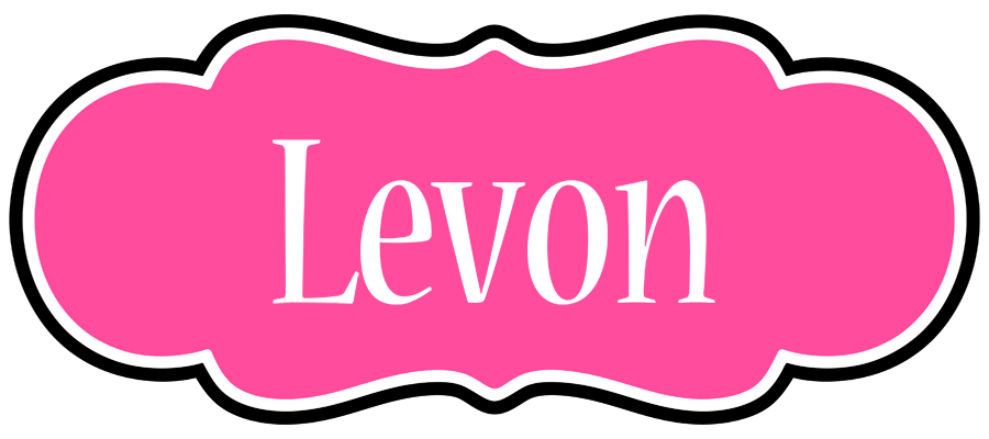 Levon invitation logo
