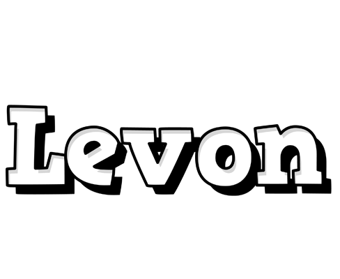 Levon snowing logo