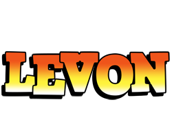 Levon sunset logo