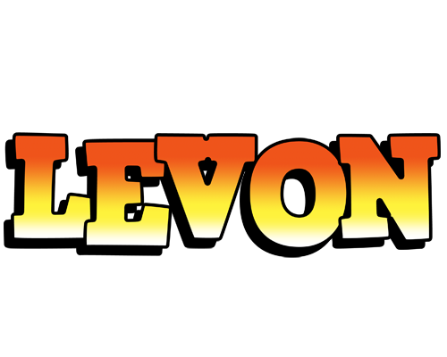 Levon sunset logo
