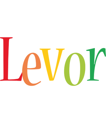 Levor birthday logo