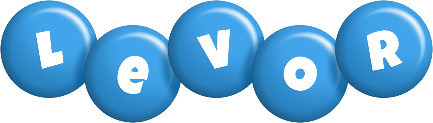 Levor candy-blue logo