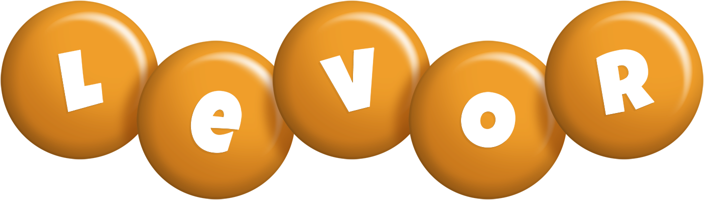 Levor candy-orange logo