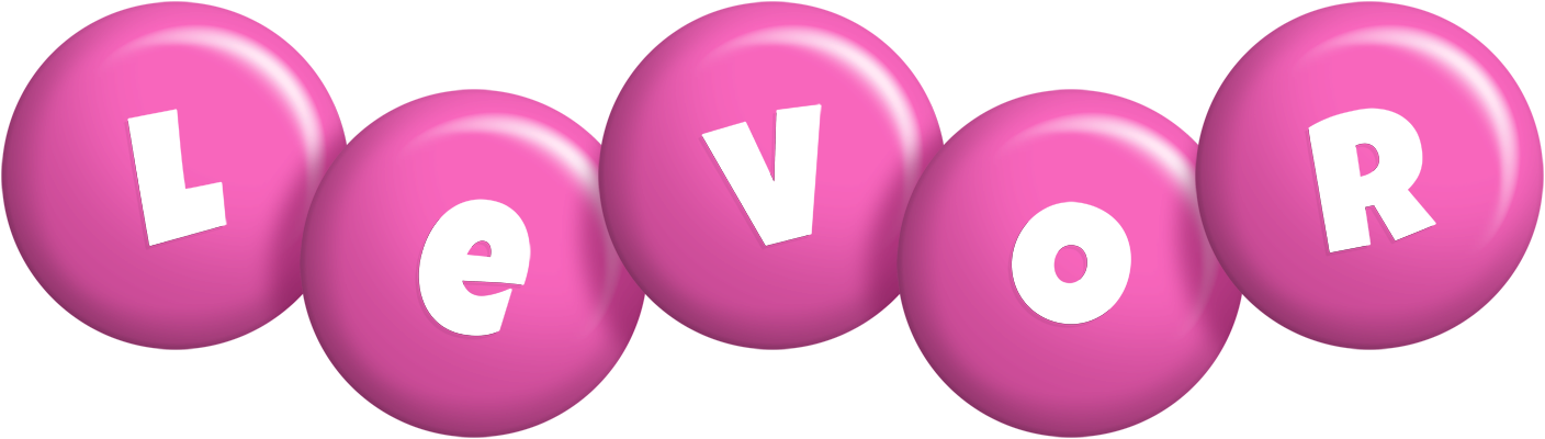 Levor candy-pink logo