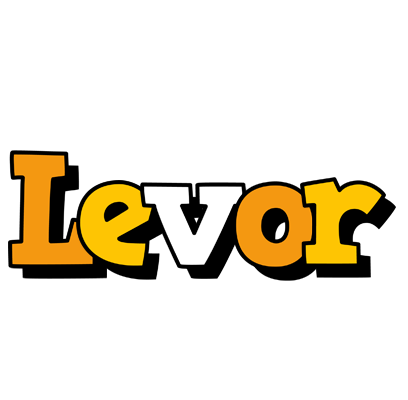 Levor cartoon logo
