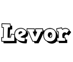 Levor snowing logo