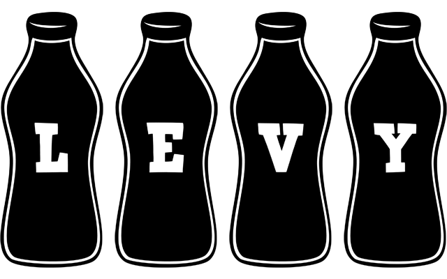 Levy bottle logo