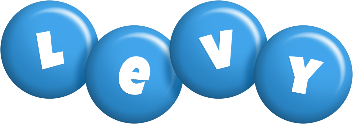 Levy candy-blue logo
