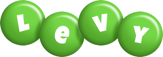 Levy candy-green logo