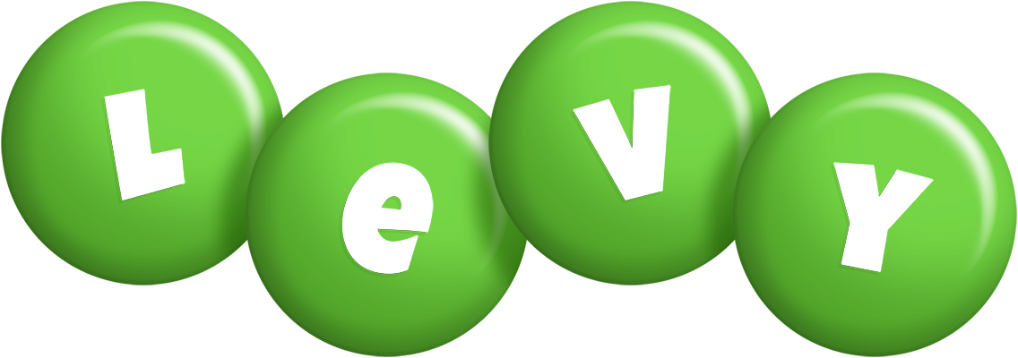 Levy candy-green logo