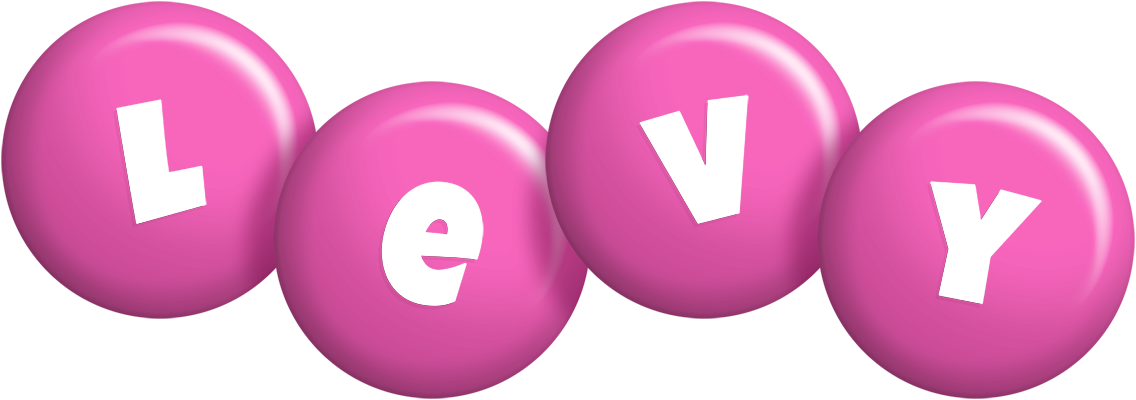 Levy candy-pink logo