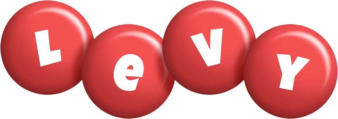 Levy candy-red logo