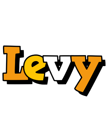 Levy cartoon logo
