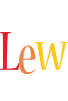 Lew birthday logo