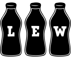 Lew bottle logo