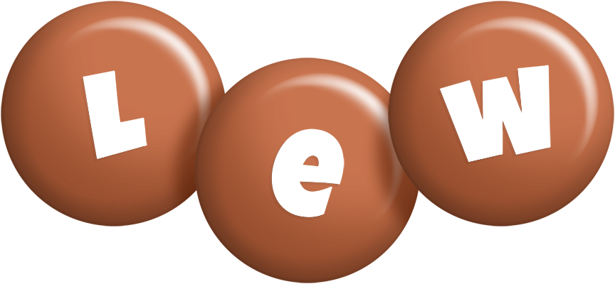 Lew candy-brown logo