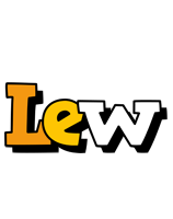 Lew cartoon logo