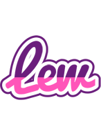 Lew cheerful logo