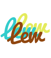 Lew cupcake logo