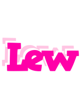 Lew dancing logo