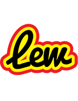 Lew flaming logo