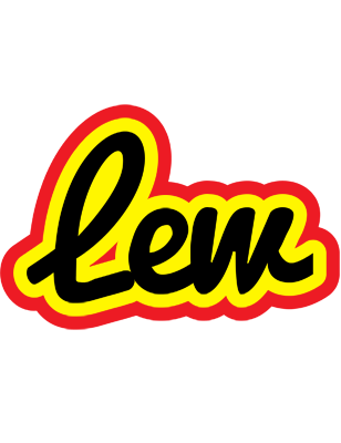 Lew flaming logo