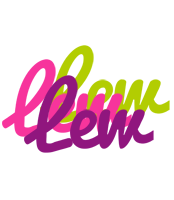 Lew flowers logo