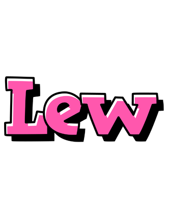Lew girlish logo