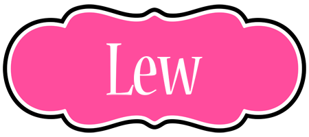 Lew invitation logo