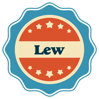 Lew labels logo