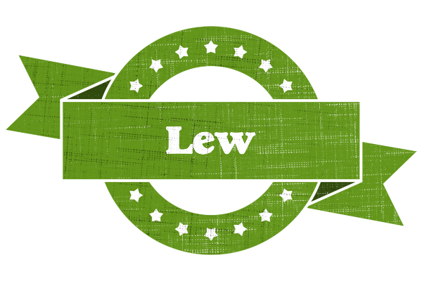 Lew natural logo