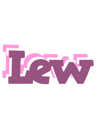Lew relaxing logo