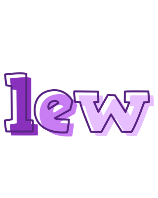 Lew sensual logo