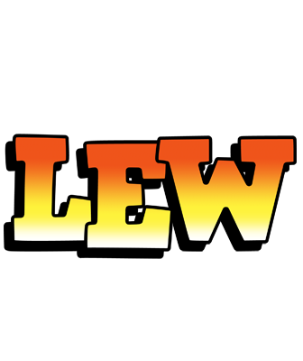 Lew sunset logo